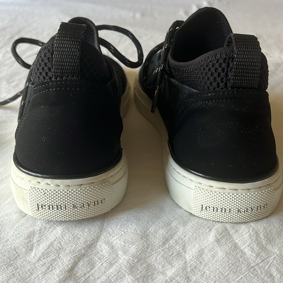 Jenni Kayne Lace-Up Casual Black Suede Platform Trainers Sneakers EU 40 - Picture 7 of 13